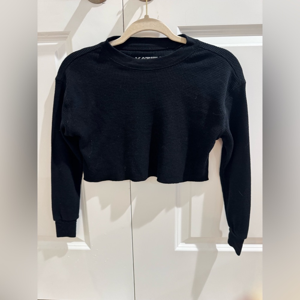 KatieJ nyc cropped thermal top L